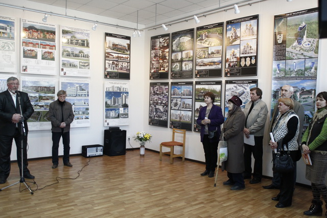 У Чернігові відкрилась виставка місцевих архітекторів