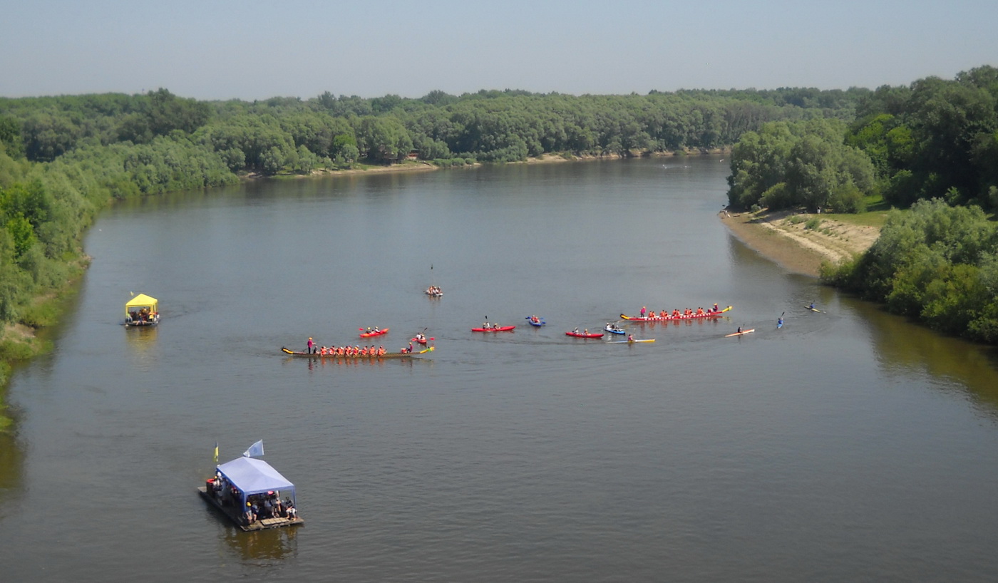 Впервые в Чернигове состоялся фестиваль водного туризма