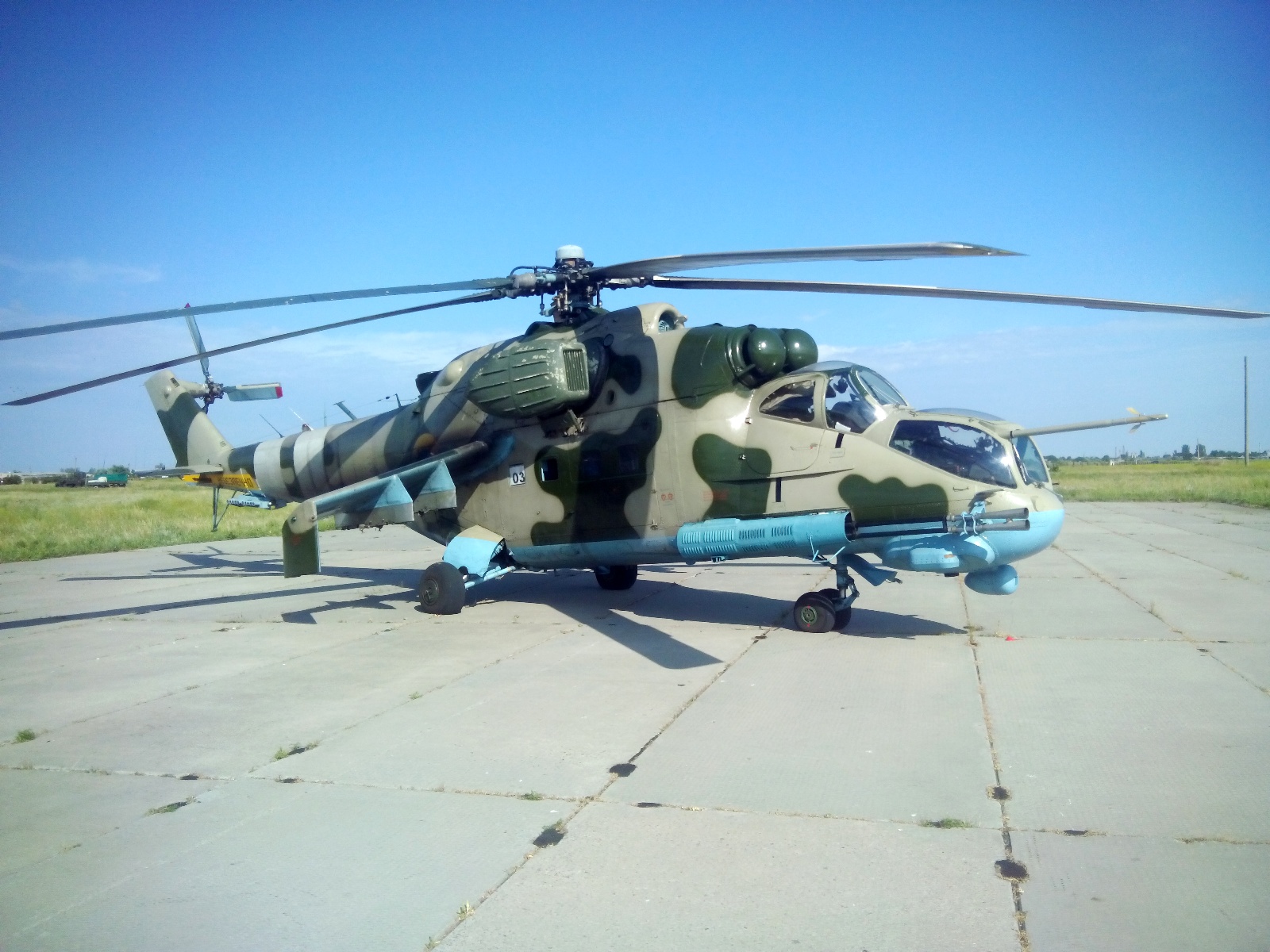 Чернігівські військові науковці провели випробування  модернізованого вертольоту Мі-24П