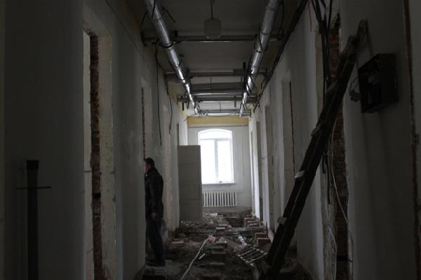 В Коропе началась реконструкция поликлиники
