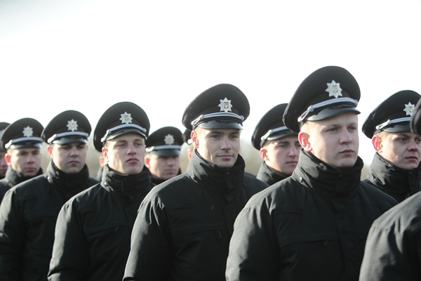 Как новая полиция Чернигова принимала присягу. ФОТОрепортаж