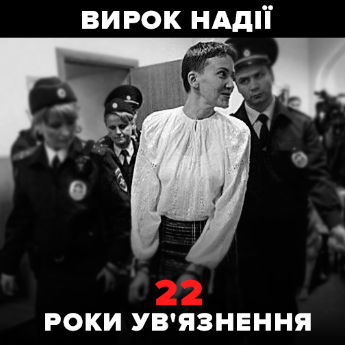 Ні «Батьківщина», ні світ не визнають «вироку» Савченко, – заява партії