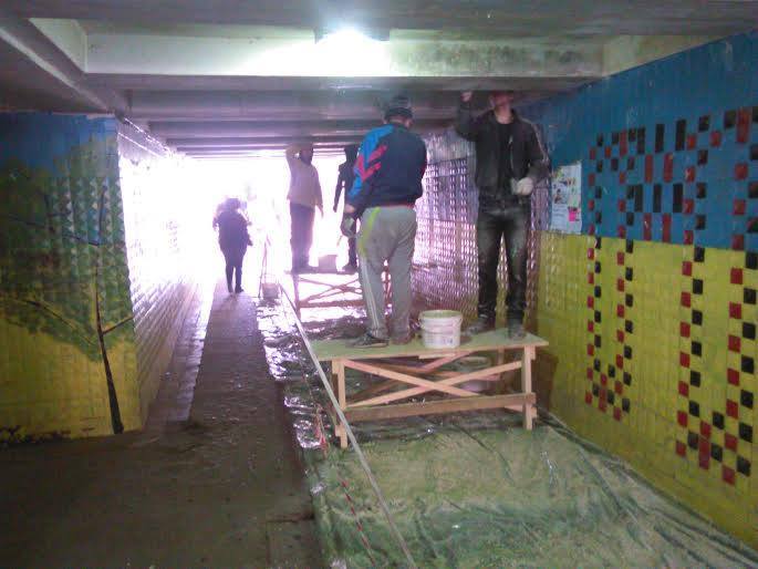 Занедбані підземні переходи в Чернігові дочекалися ремонту
