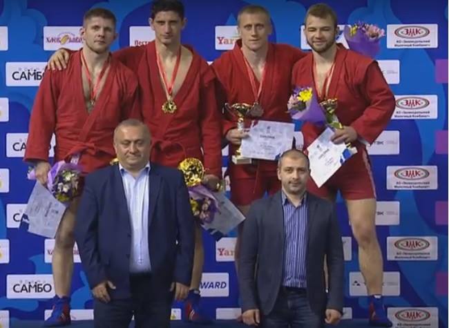 Чернігівські борці завоювали чотири медалі на чемпіонаті Європи з самбо