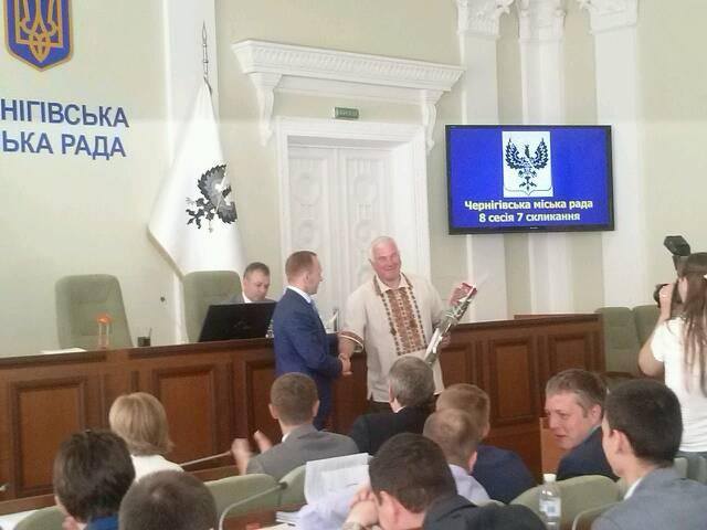 Миколі Сукачу присвоїли звання «Почесного громадянина міста Чернігова»