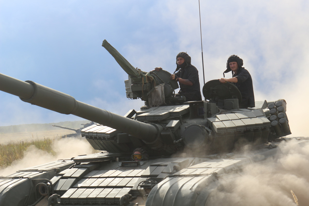 Конкурс на лучший танковый взвод в Гончаровском набирает обороты. ФОТОрепортаж