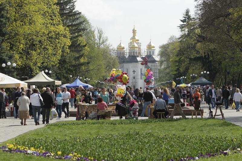 Розважальні заходи до святкування річниці Незалежності України в Чернігові