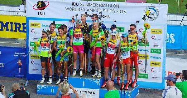 Черниговские биатлонисты ликуют на летнем Чемпионате мира в Эстонии