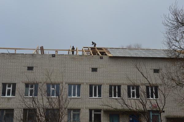 Реконструкція Корюківської центральної лікарні вийшла на фінішну пряму