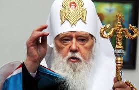 Патриарх Филарет освятил иконостас Екатерининского храма. ФОТО