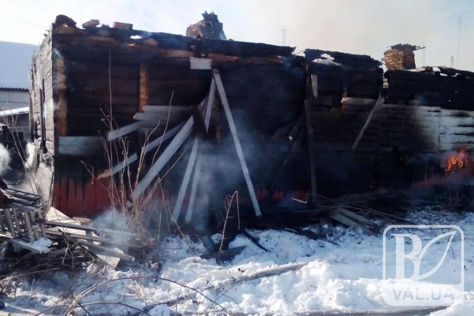 Морози принесли на Чернігівщину пожежі