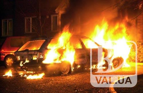 После «жаркой» вечеринки в Чернигове взорвалась машина