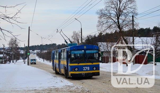 Чернігівське тролейбусне управління оновило схему маршрутів