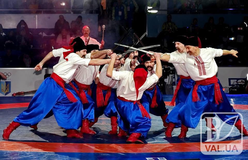 Черниговские артисты приняли участие в турнире по вольной борьбе