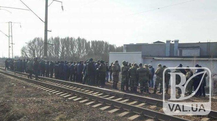 Задержанных блокадников из Нежина отпустили