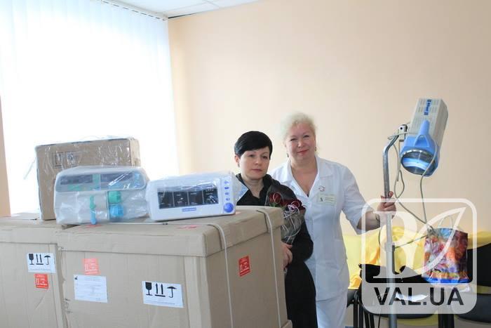 На Чернігівщині лікарі зможуть якісно обстежувати новонароджених 