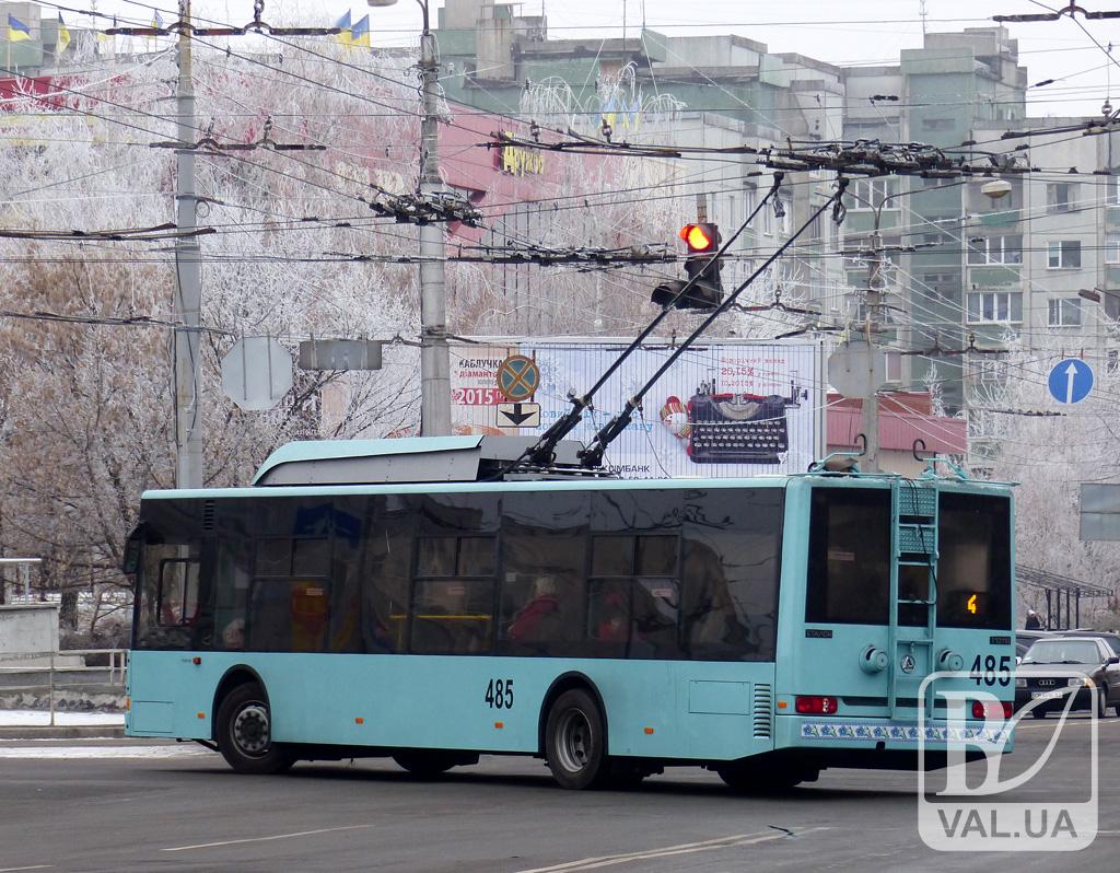 Купівля Черніговом нових тролейбусів відкладається