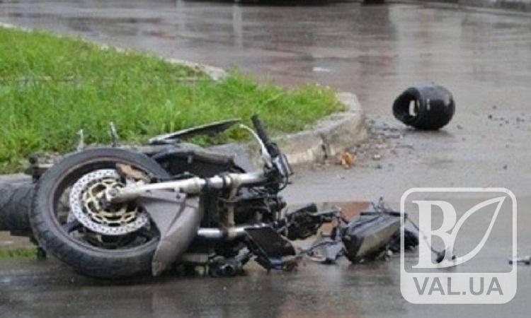 На Чернігівщині не розминулось два мотоциклісти 