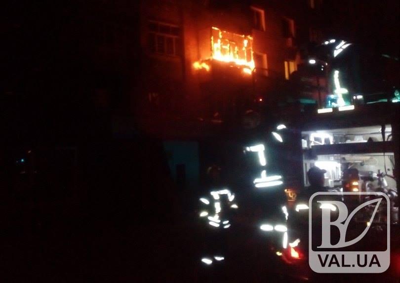 Подробности пожара в центре Чернигова 