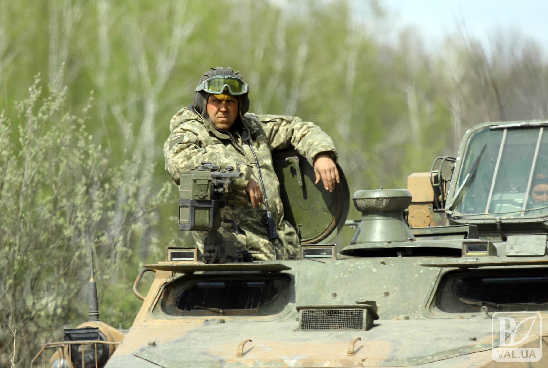 На Черниговщине отгремел бой: танковая бригада провела учения. ФОТО