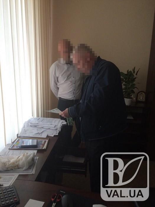 СБУ задержала на взятке начальника одного из управлений полиции Черниговщины