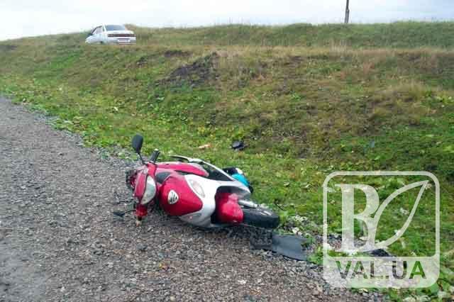 На Чернігівщині п’яний водій скутера збив трьох дітей 
