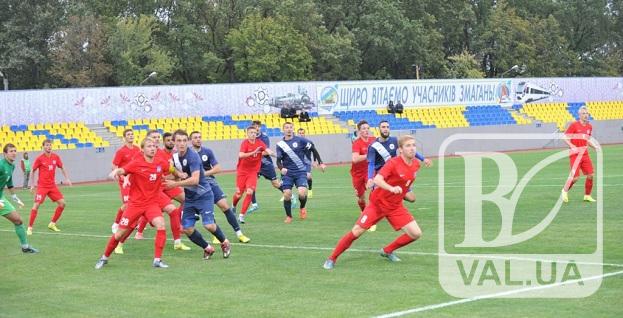 Чернігівська "Десна" програла лідеру Першої ліги