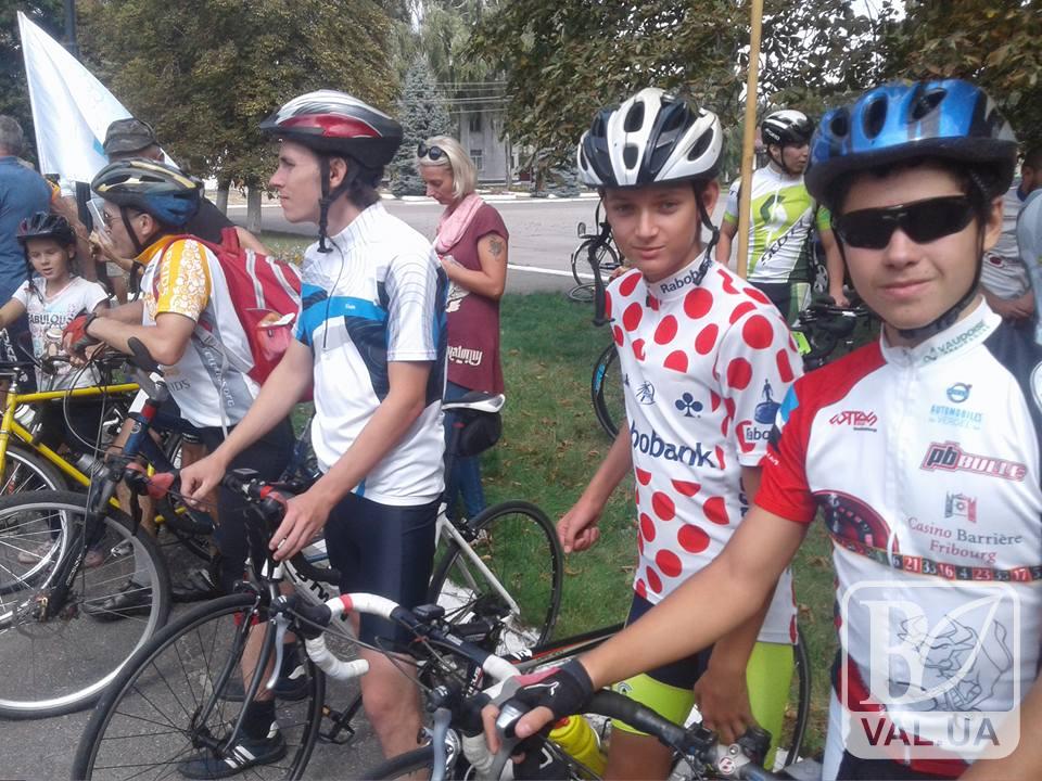 В Чернигове состоялся чемпионат по велоспорту