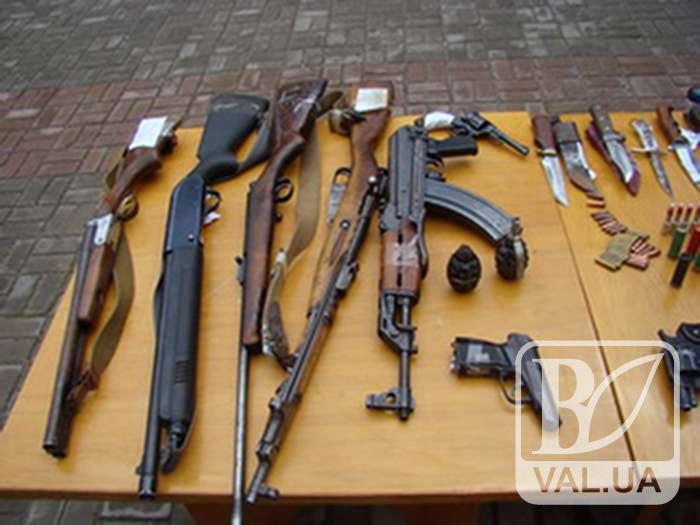 Полиция Чернигова объявила месячник добровольной сдачи оружия
