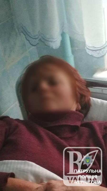 Патрульні Чернігова встановили особу жінки, яка кілька днів перебувала в лікарні без пам’яті