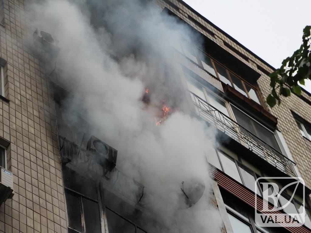 54-річний чернігівець підпалив власну квартиру в багатоповерхівці