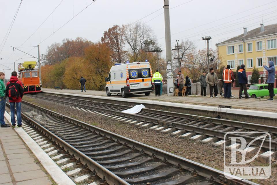 На Чернігівщині потяг насмерть збив чоловіка