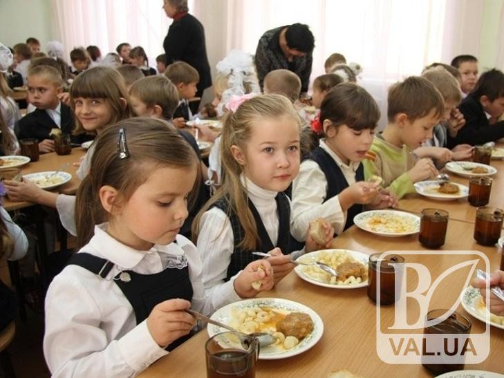 У чернігівських школах та дитсадках збільшилась вартість харчування 