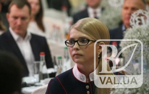 Юлію Тимошенко зустріли стоячи всі присутні на молитовному сніданку. ВІДЕО