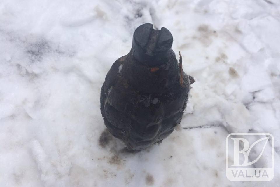 У Чернігівській області було знищено гранату