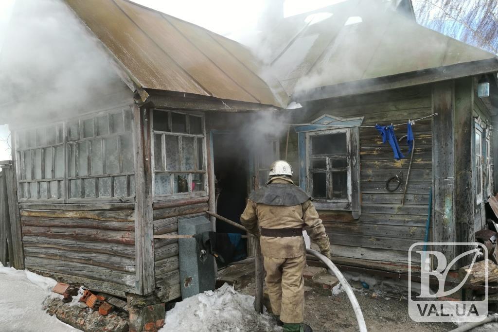 На Чернігівщині за минулу добу згоріли чотири житлових будинки. ФОТО