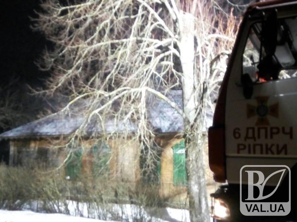 На Чернігівщині 31-річний хлопець згорів у власному ліжку