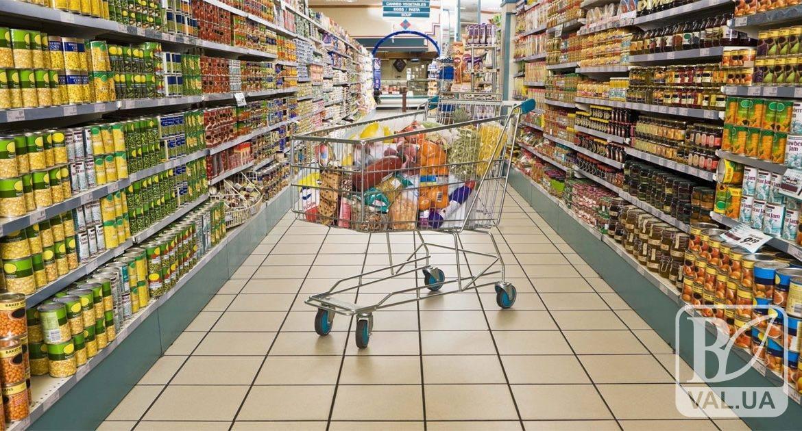 27-річний чернігівець намагався із супермаркета викрасти харчі майже на тисячу гривень