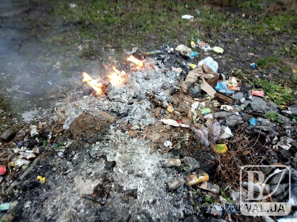 Чернігівці жаліються на спалювання сміття та відходів підприємствами і фізичними особами