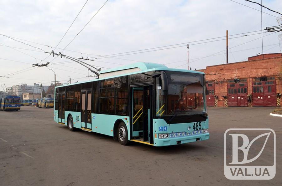 У Чернігові вдосконалять тролейбусний маршрут № 6. Поки що тимчасово