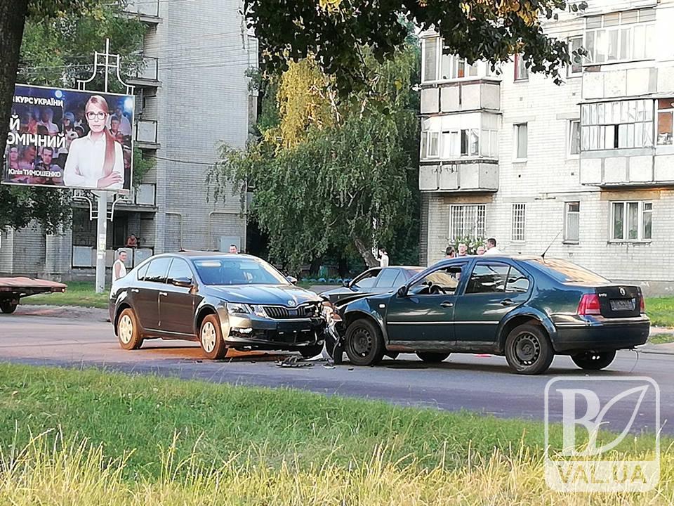 Мер Городні потрапив в аварію у Чернігові. ФОТО