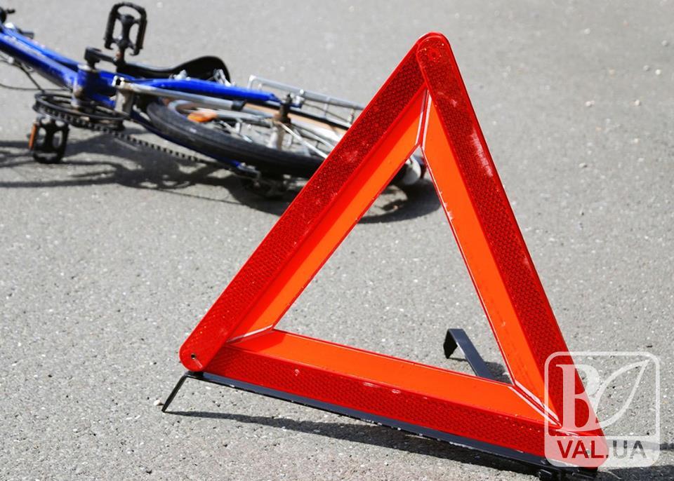 У Козелецькому районі водій «RENAULT» збив велосипедиста