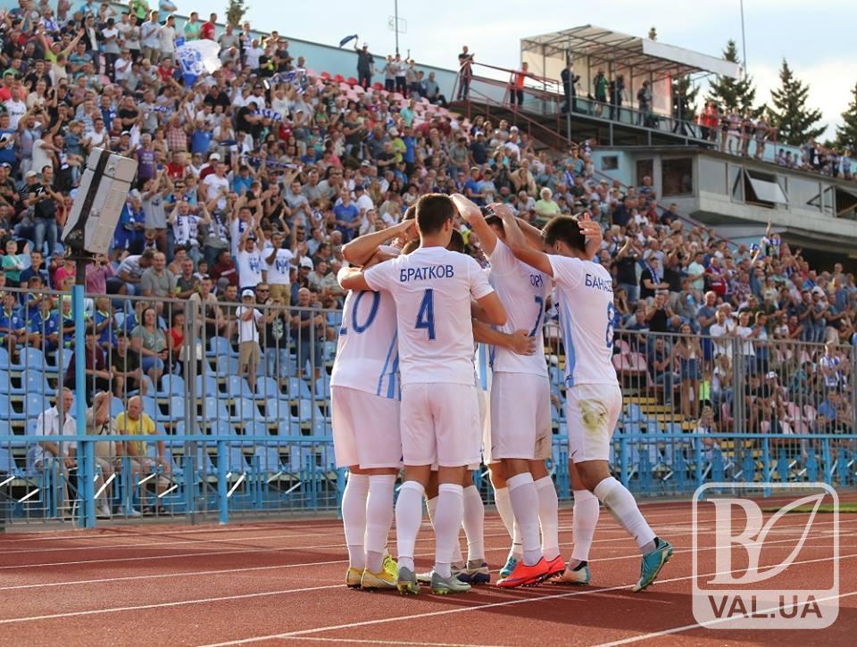 Трьох гравців «Десни» включили до символічної збірної п’ятого туру УПЛ