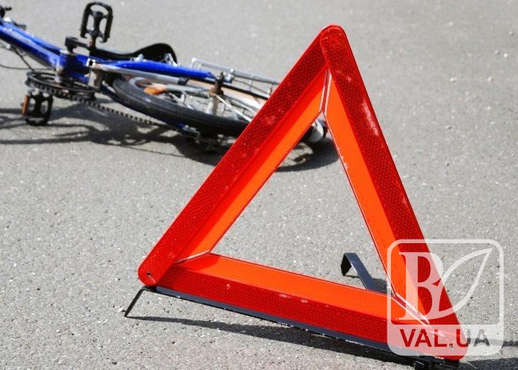 На Чернігівщині водій легковика збив велосипедиста та втік з місця ДТП