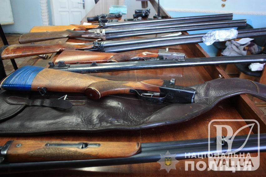 З 1 жовтня на Чернігівщині стартував місячник добровільної здачі зброї