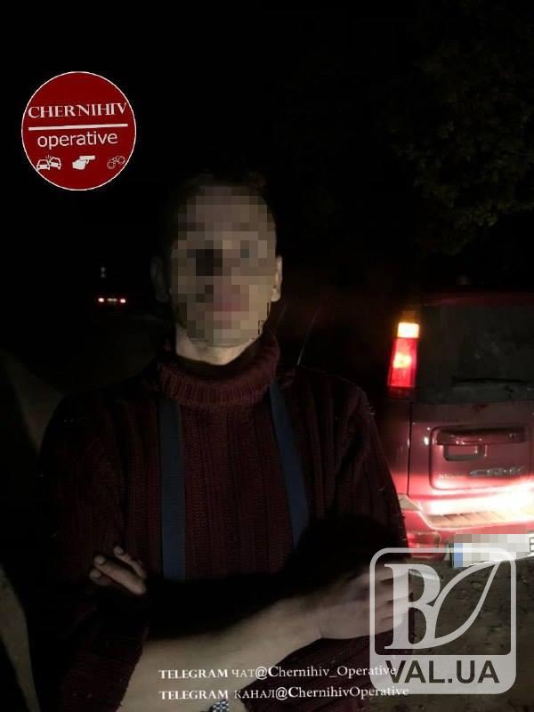 У Чернігові затримали чергового водія «під кайфом». ФОТО