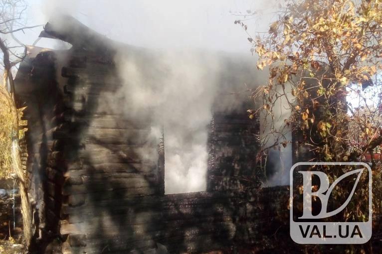 На Чернігівщині у власному будинку згорів 55-річний чоловік. ФОТО