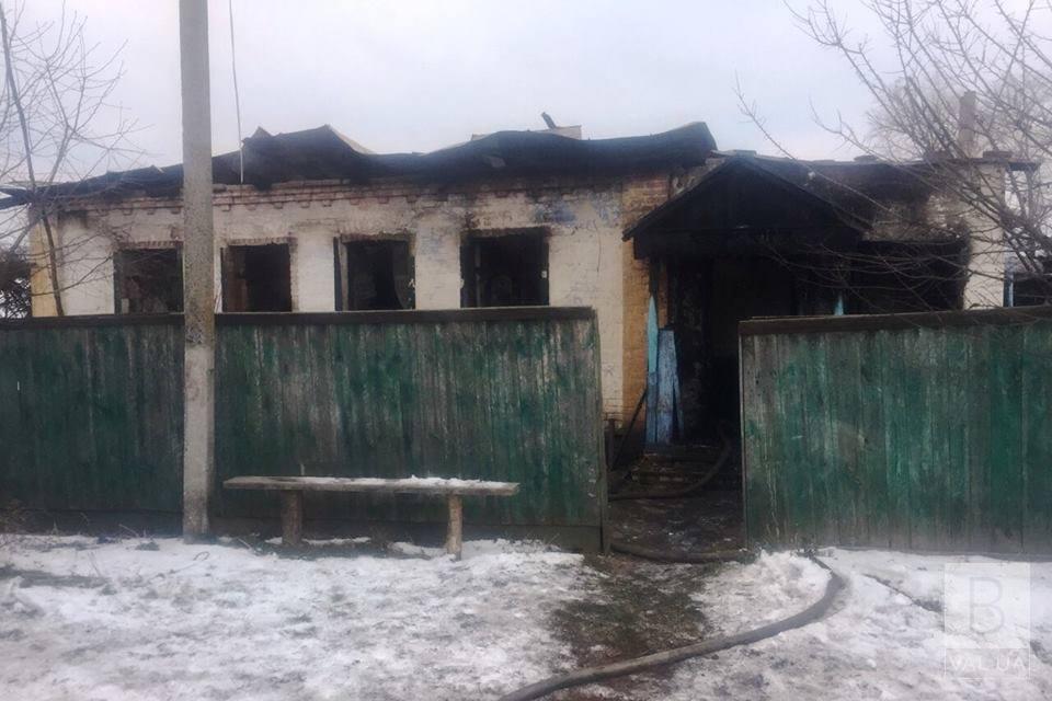 В Черниговском районе в собственном доме сгорели мать и сын. ФОТО