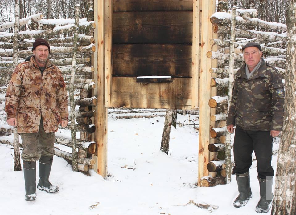 На Чернігівщині єгері знайшли пастки браконьєрів для відлову тварин. ФОТО