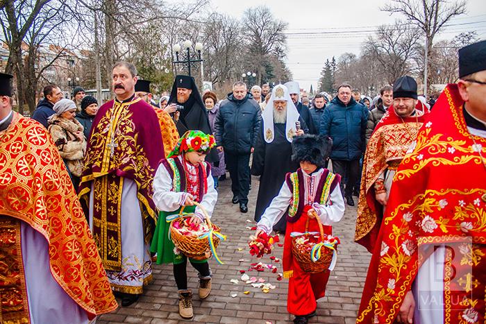 В Чернигове встречают святейшего Патриарха. ФОТОрепортаж